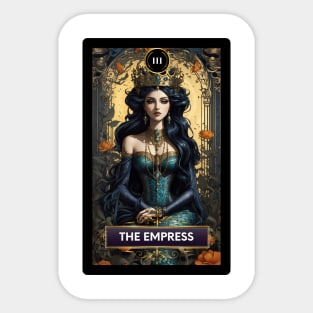 The Empress Mermaid Tarot Card Sticker